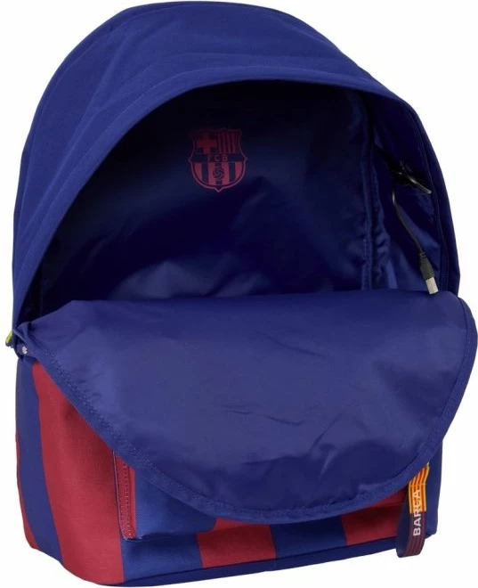 Çantë shpine FC Barcelona Double Backpack 15.6" Laptop + USB, shumëngjyrëshe [Ngjyra: Shumëngjyrësh]