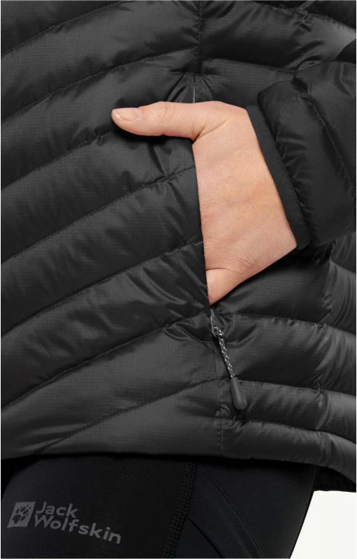 Jakne dimri Jack Wolfskin për femra, të zeza [Madhësia: M]