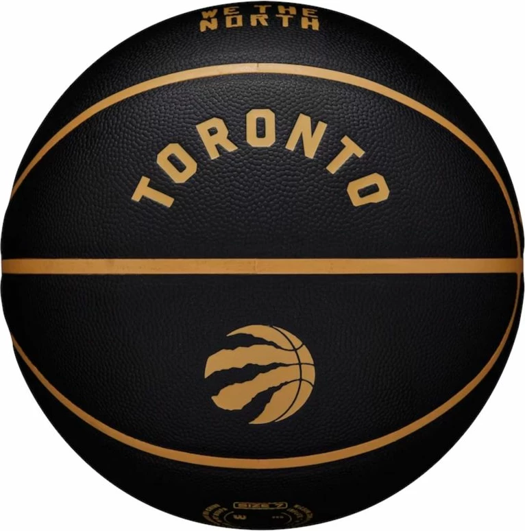 Top për basketboll Wilson, për meshkuj dhe femra, me logo të Toronto Raptors [Madhësia: 7]