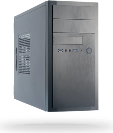 Kasë CHIEFTEC HT-01B-350GPB Mini Tower mATX me furnizim 350W, USB 3.0, e zezë