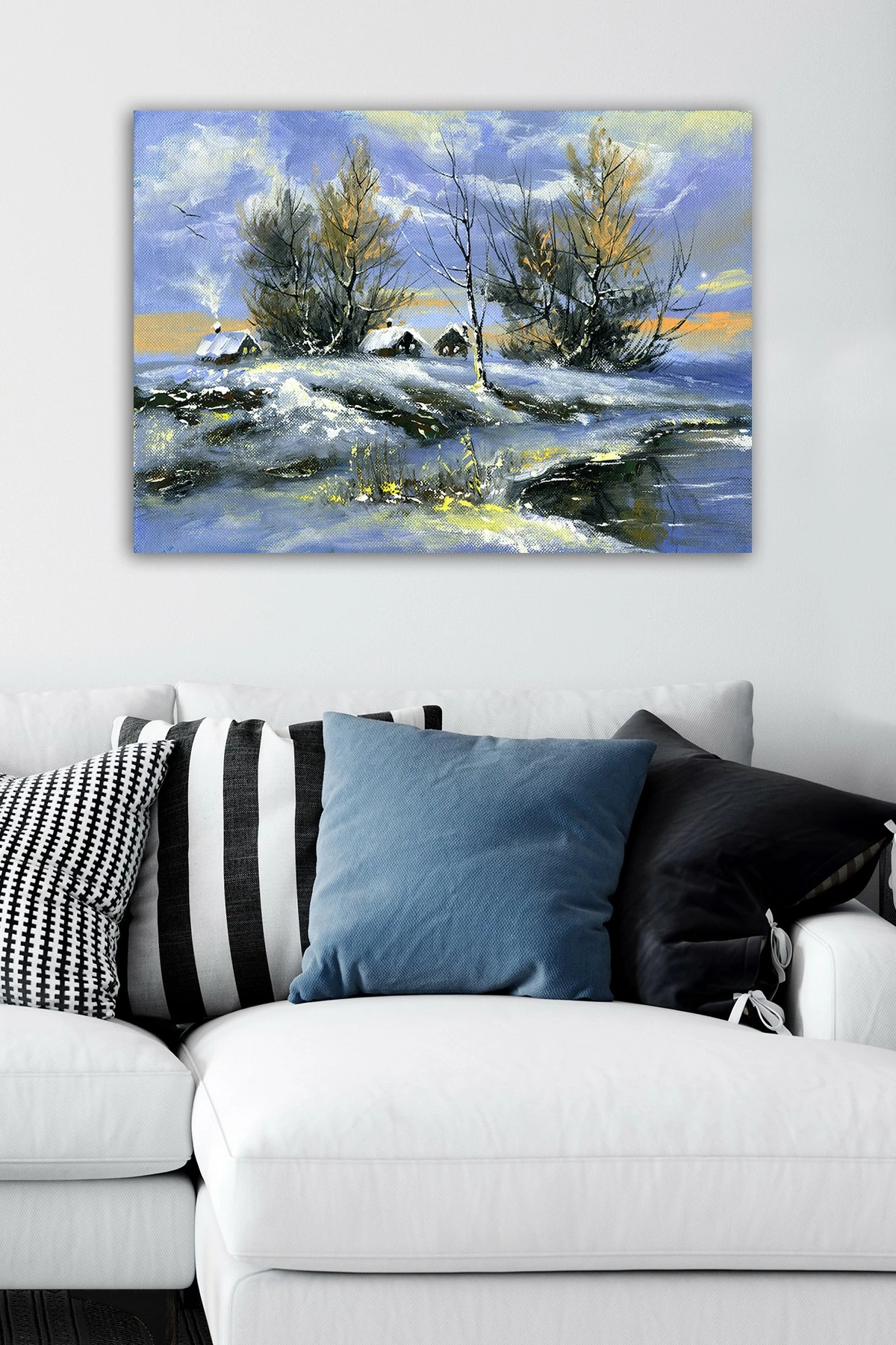 Pikturë dekorative në kanavacë, shumëngjyrëshe, 50x70cm, 23421124-5070