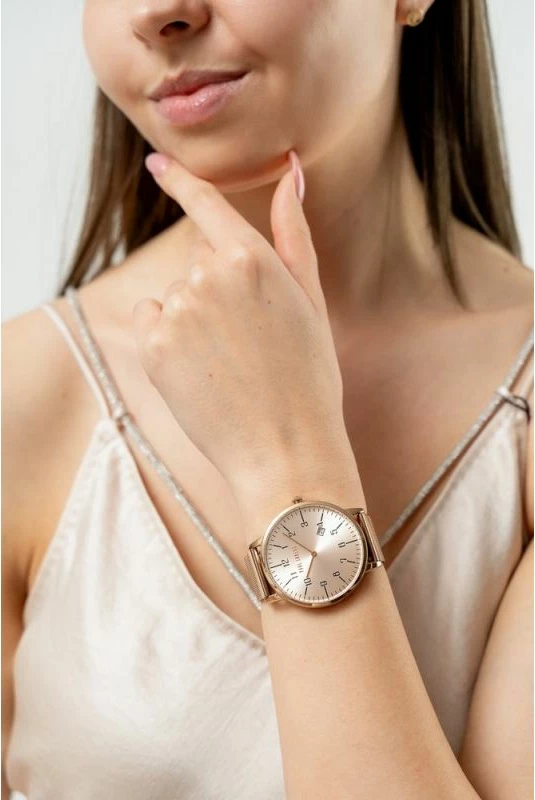 Orë dore për femra Paul Lorens, rozë gold