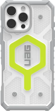 Mbështjellës UAG Pathfinder Clear për iPhone 16 Pro Max, transparent, MagSafe, jeshile