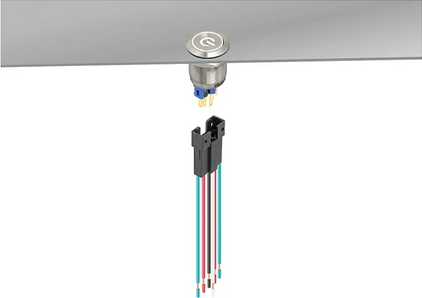 Konektor pin header DeLOCK 90791, 6-pin, 230 V, 3 A, IP65, i zi