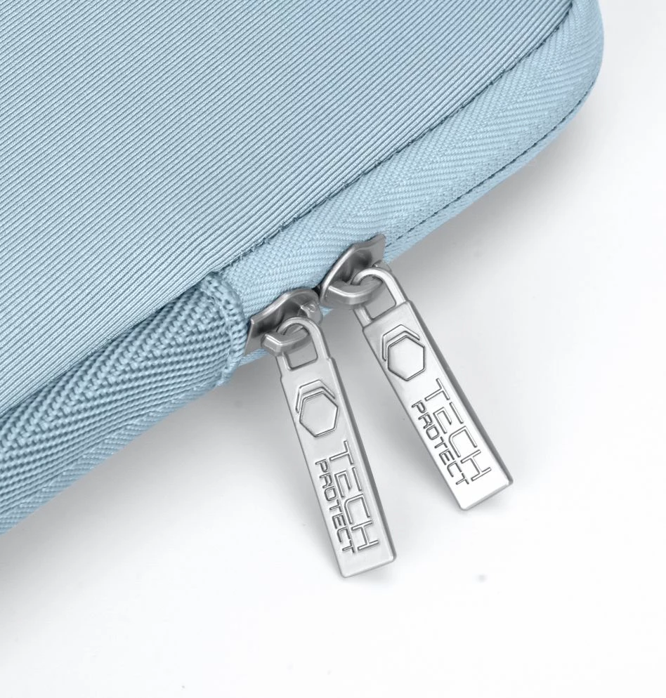 Kasë laptopi Tech-Protect NeoSlim 15-16", set me çantë aksesorësh, Kaltër