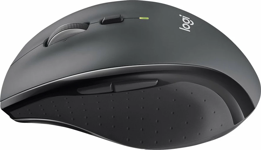 Maus wireless Logitech M705 Marathon 1000 DPI, 7 butona, Unifying receiver, charcoal