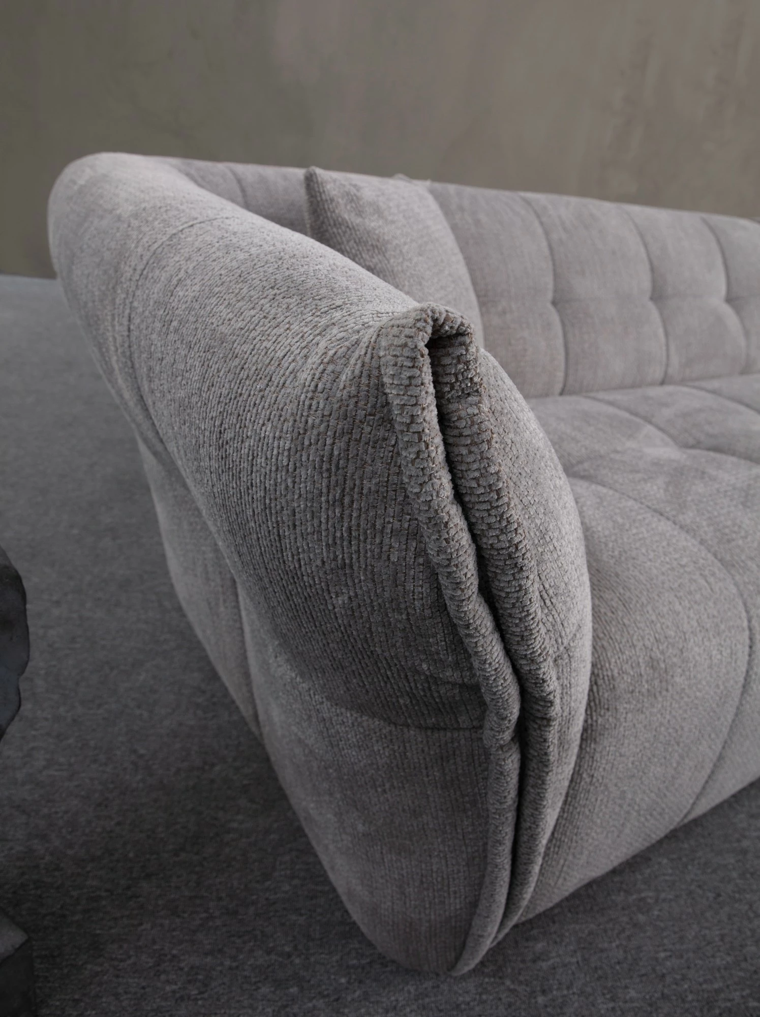 Këndare Boxer, e djathtë, ngjyrë gri e çelët, Atelier del Sofa
