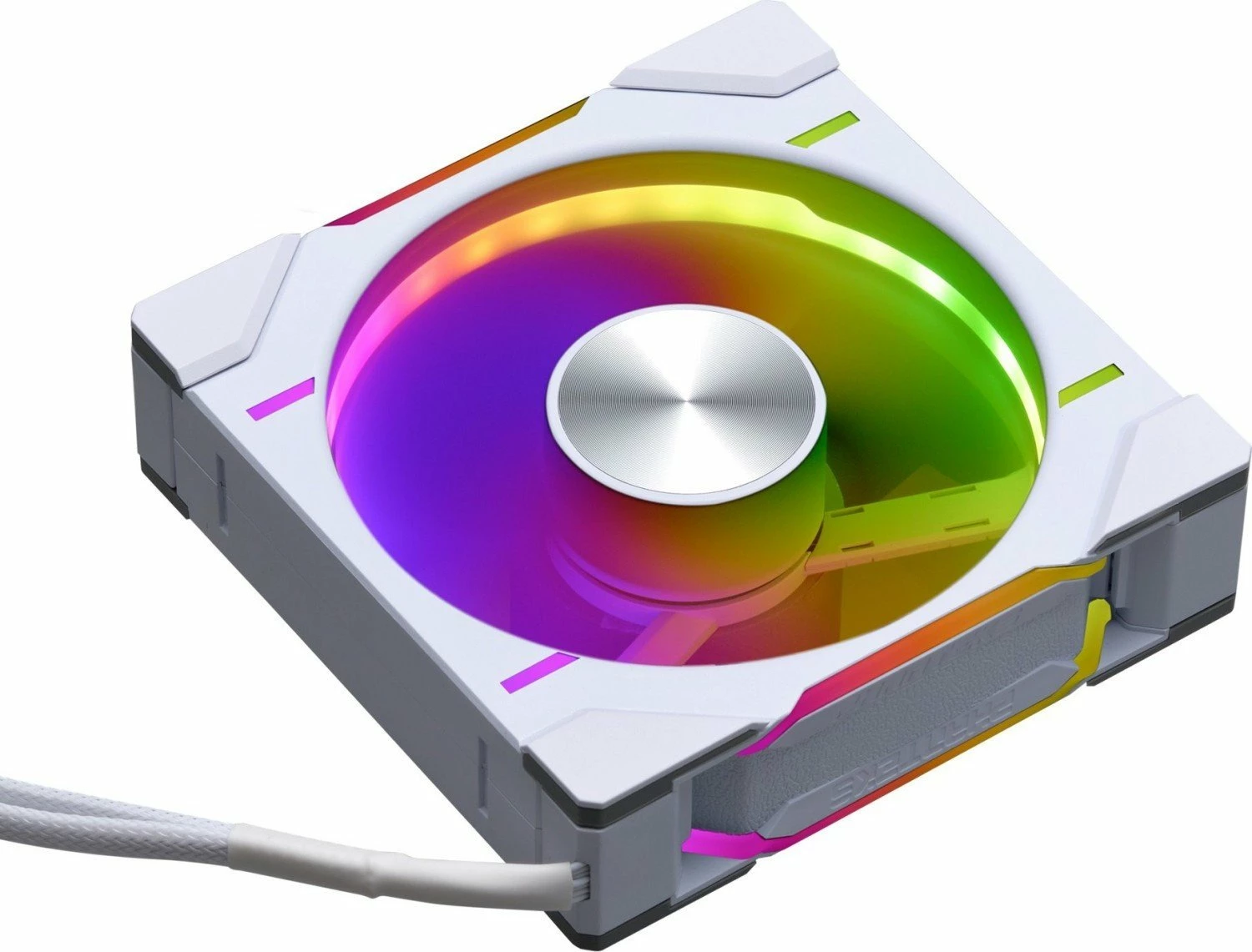 Ventilator PC Phanteks D30-120 D-RGB PWM 120mm 30mm 2000rpm 64.3 CFM 1 copë, i bardhë
