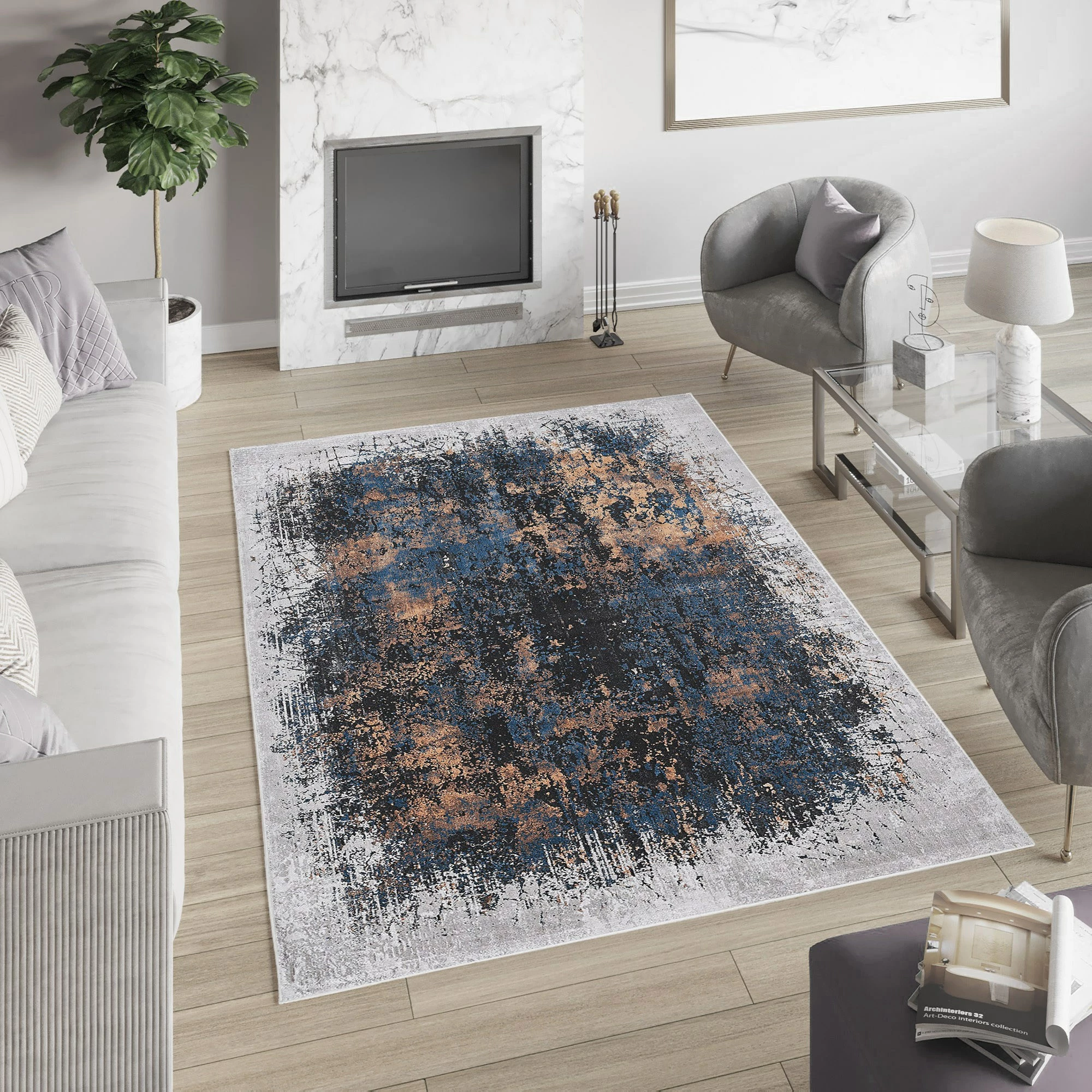 Qilim Conceptum Hypnose, shumëngjyrësh, Woopamuk035, 100x200cm