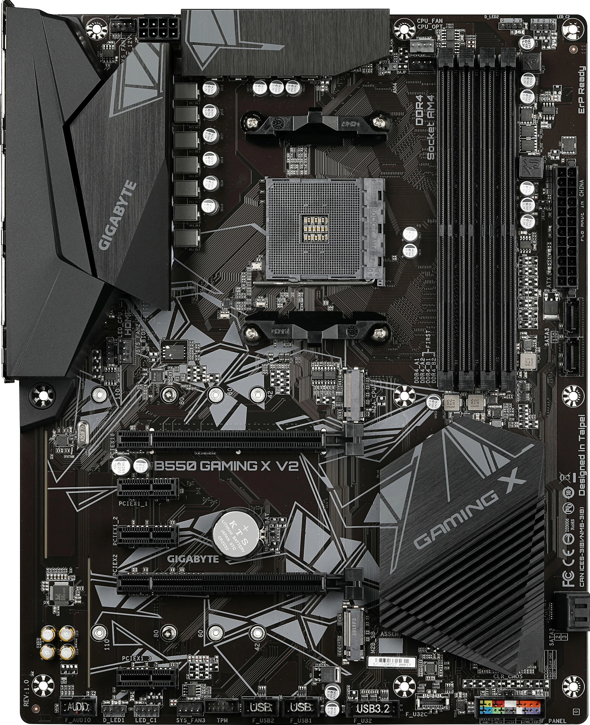 Pllakë amë Gigabyte B550 Gaming X V2