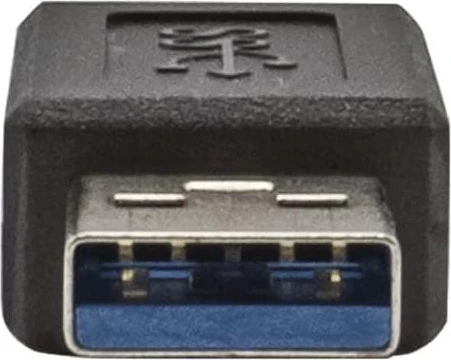 Adapter i-tec USB-A në USB-C, 10 Gbps, ngjyrë e zezë