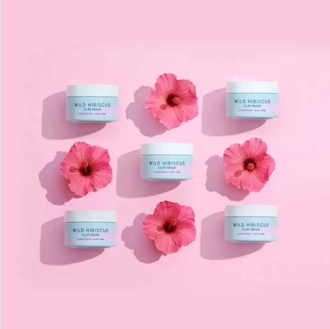 Maskë me argjilë & hibiscus të egër Mermaid + Me