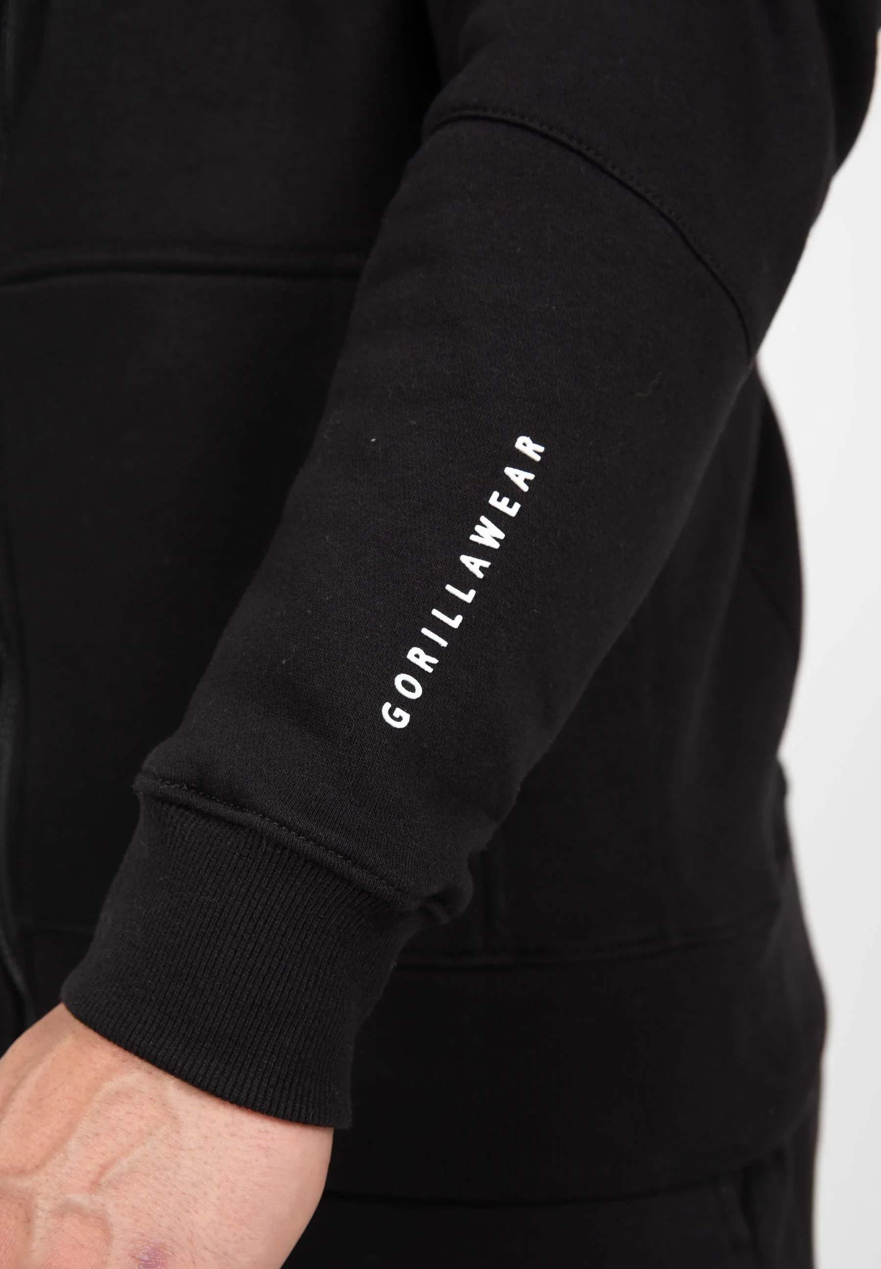 Leon Zipped Hoodie - Black [Madhësia: 2XL]