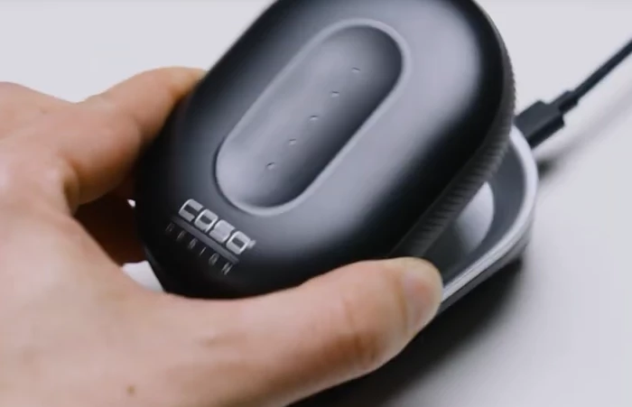 Mikser dore wireless CASO Click & Mix 150W (MPN 3630) 2000mAh, argjend mat/zi, set me bateri + rrahëse + grepa brumi