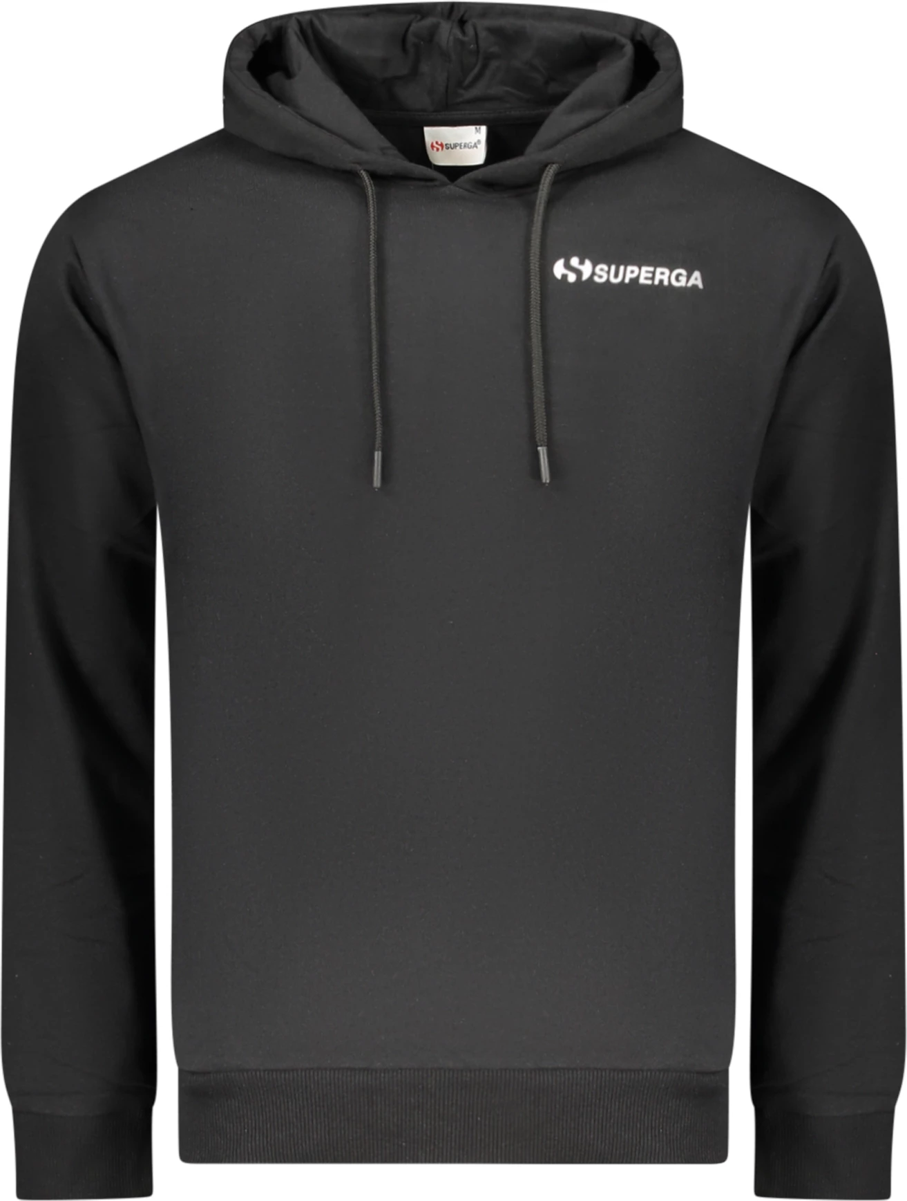 duks për meshkuj SUPERGA zip-up, i zi