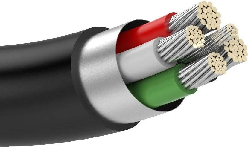 Kabllo USB UGREEN US132, mini-USB, 3m, e zezë