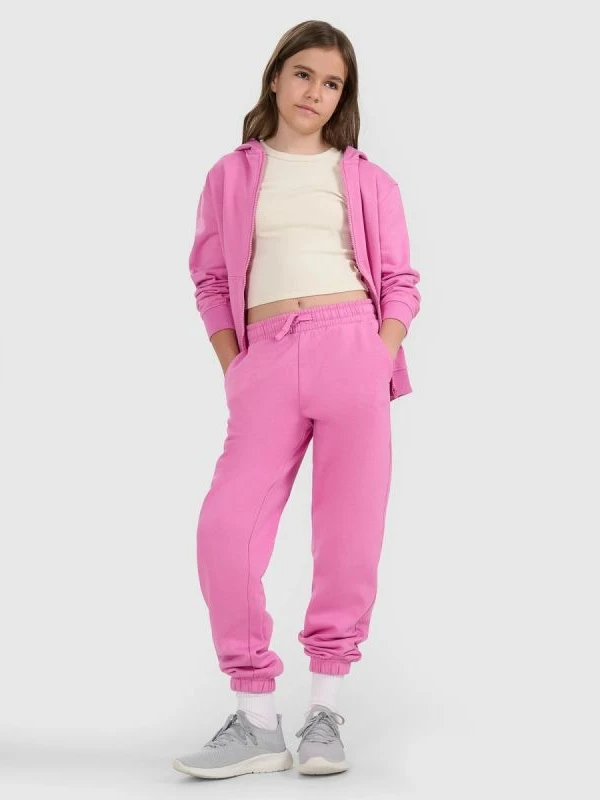 Pantallona sportive për fëmijë 4F, gri