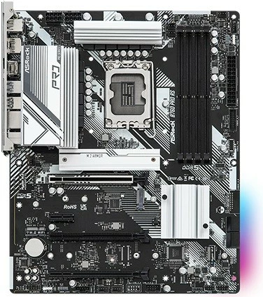 Pllakë amë ASRock B760 Pro RS, LGA1700, DDR5, ATX, e zezë