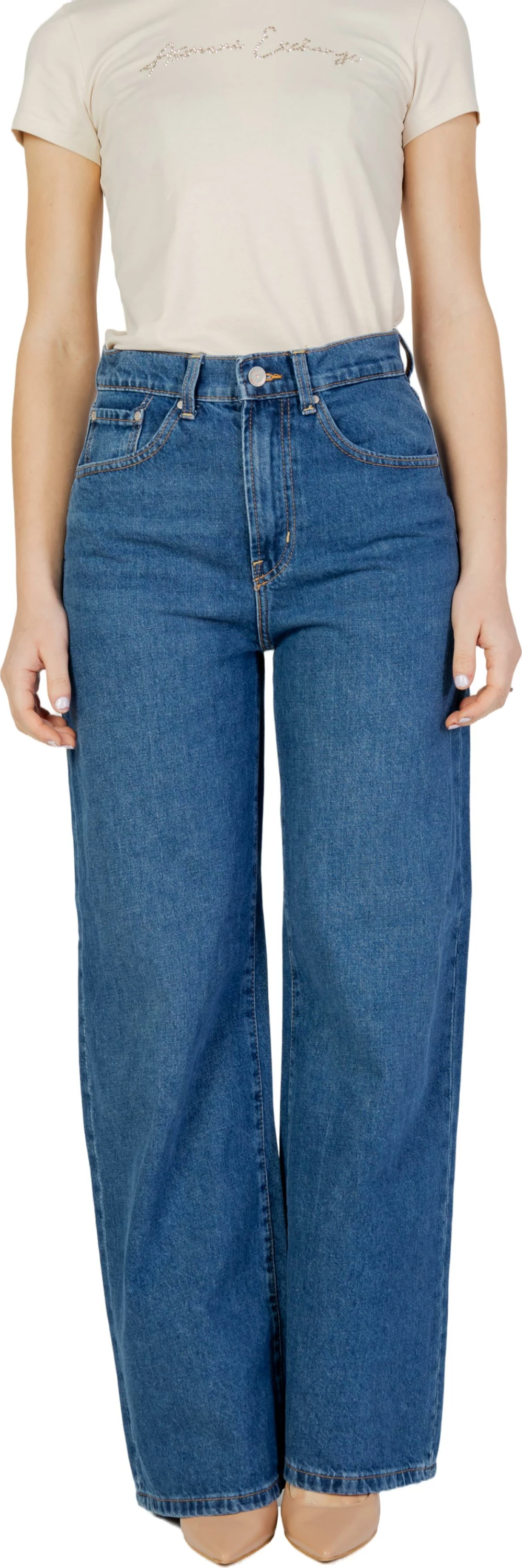 Xhinse për femra Only ONLHOPE EX HW DNM ADD465 NOOS, denim i errët [Madhësia: W33 L32]