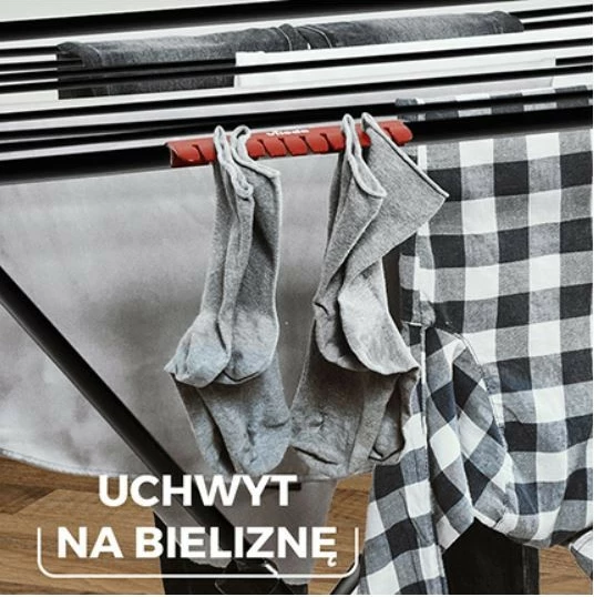 Tharëse rrobash Vileda Universal Ultimate, 18m, e zezë mat