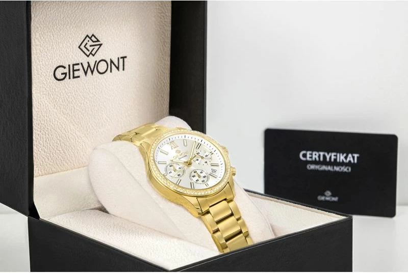 Orë dore femrash Giewont GW3670-B2, gold silver