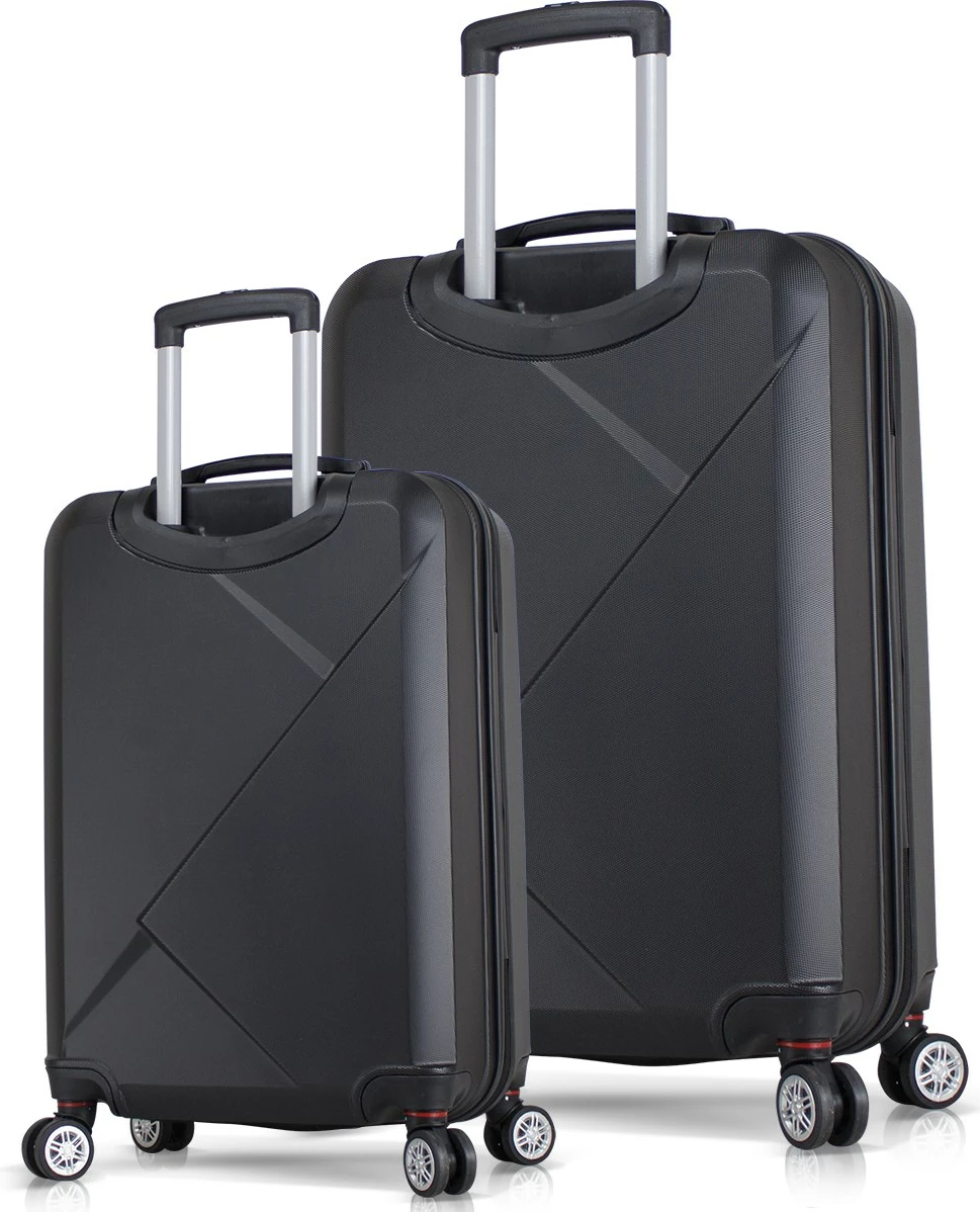 Set valixhesh (2 copë), ngjyrë e zezë, Zoozie Bags, 8022