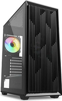 Kasë Sharkoon VK2 RGB ATX 1xGlas e zezë