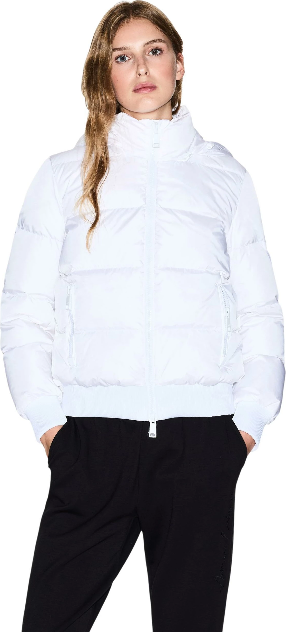Jakne për femra Armani Exchange XW000228 AF12286, e bardhë