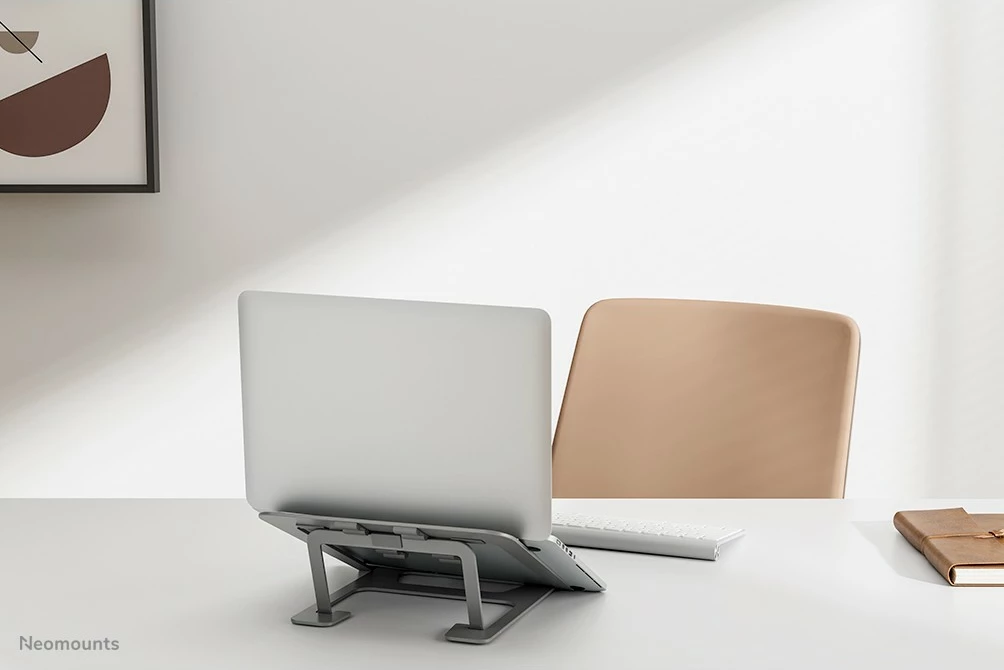 Mbajtës laptopi Newstar NSLS085GREY, alumini, 10-17 inç, gri