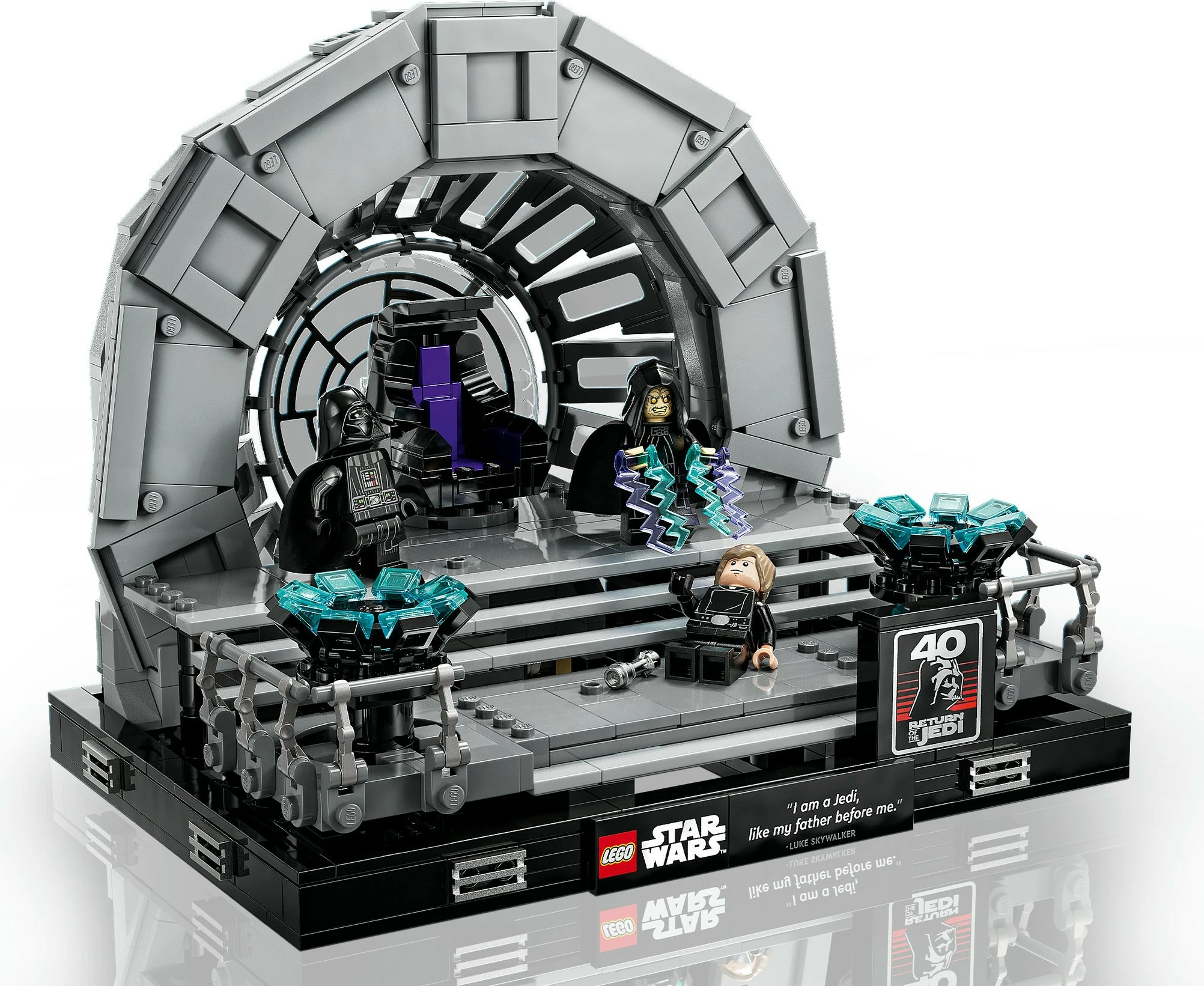 Set ndërtimi LEGO Star Wars 75352 Throni i Perandorit, 807 pjesë, multikolor