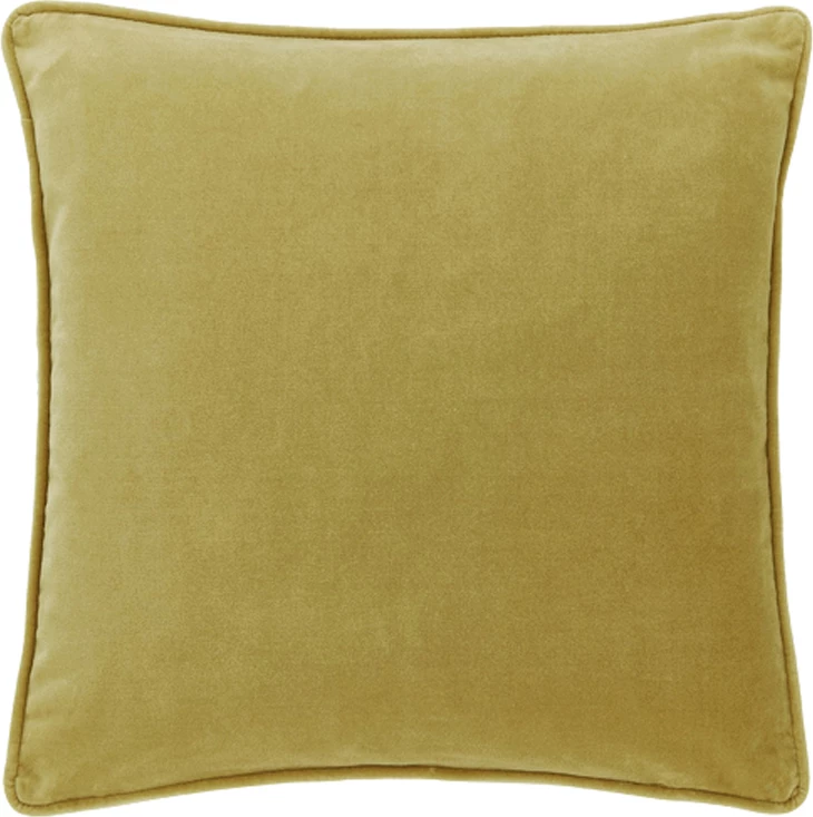 Jastëk dekorativ Simply Louis, kadife, ngjyrë dijon, 45x45cm