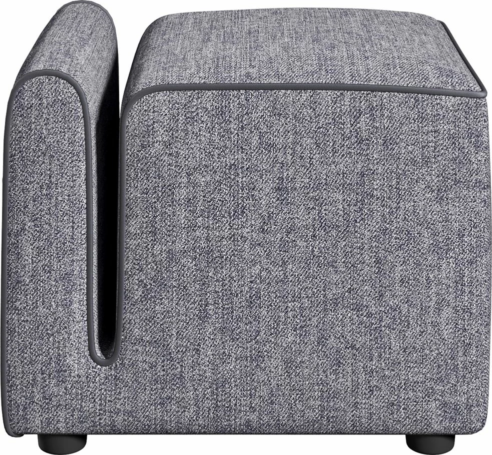 Puf Atelier del Sofa, Paris, ngjyrë gri