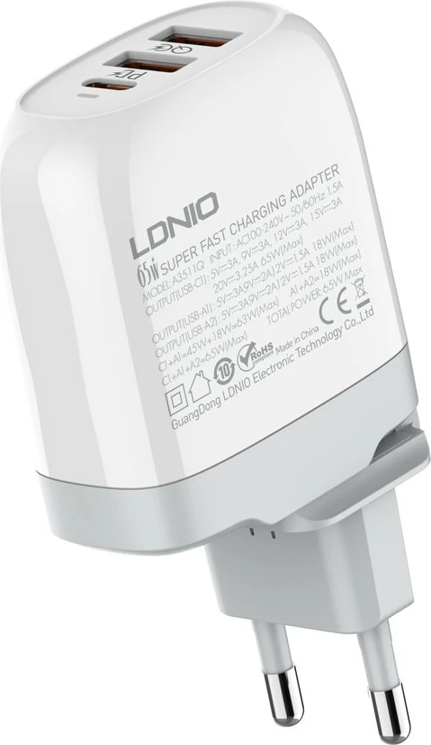 Karikues Ldnio 65W GaN Super Fast Charger