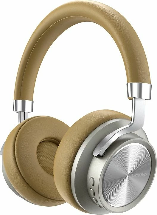 Kufje Lenovo HD800 Bluetooth 5.0, 20h, me mikrofon, 10m rreze, Gold