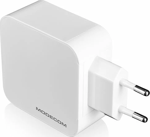 Karikues rrjeti Modecom MC-4U 40W 4x USB-A 2.4A, i bardhë