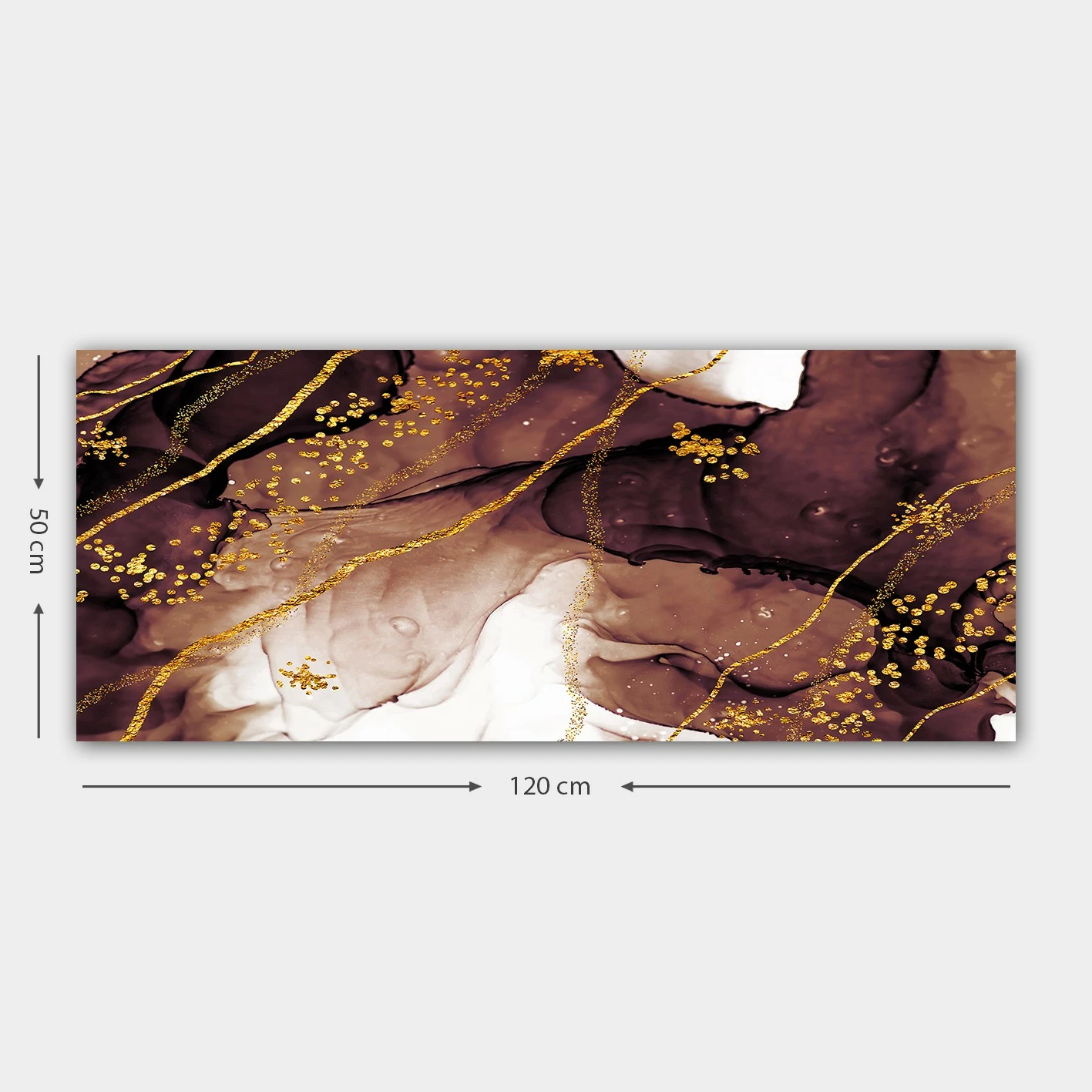 Pikturë dekorative në kanavacë, shumëngjyrëshe, YTY1393502147_50120, 50x120cm