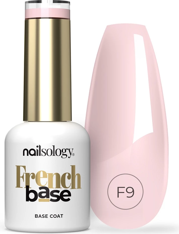 Bazë hibride për thonj Clavier French Base F9 Sweet Bubblegum për femra 8ml