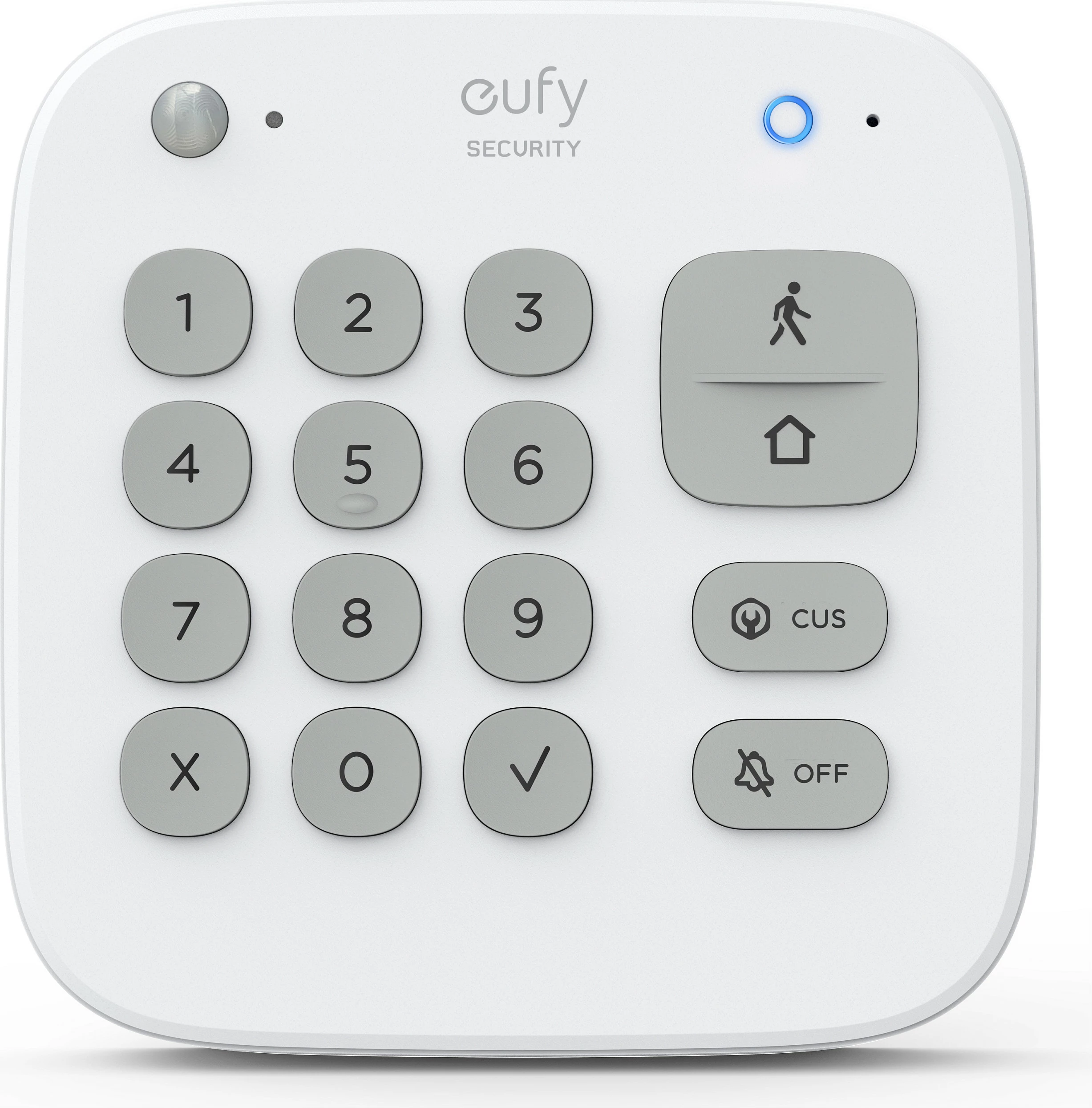 Alarm sistem Eufy Anker T8990321, Wi-Fi, sensor lëvizje, sensorë dyer/dritare, qendër, bardhë