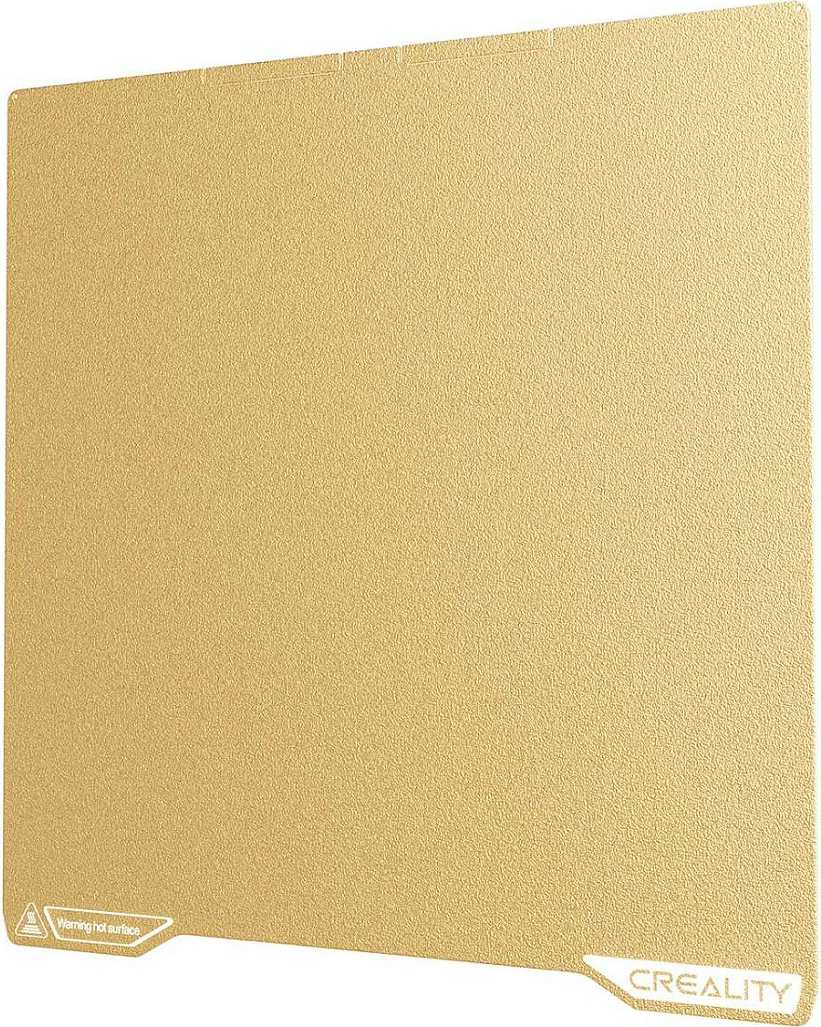 Pllakë ndërtimi PEI Creality K2, 270x293 mm, matte, e verdhë