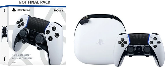 Gamepad Sony DualSense Edge për PlayStation 5, Wireless Bluetooth, Zi/Bardhë