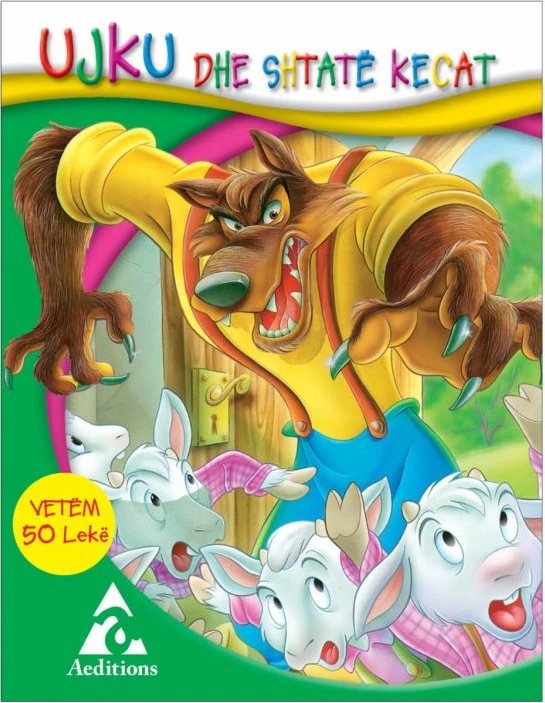 Ujku dhe 7 kecat (Librat e vegjel)