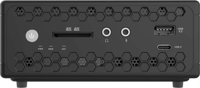 Mini PC Zotac ZBOX CI337 NANO, Intel N100, 1xDDR5 SODIMM, SATA M.2, e zezë