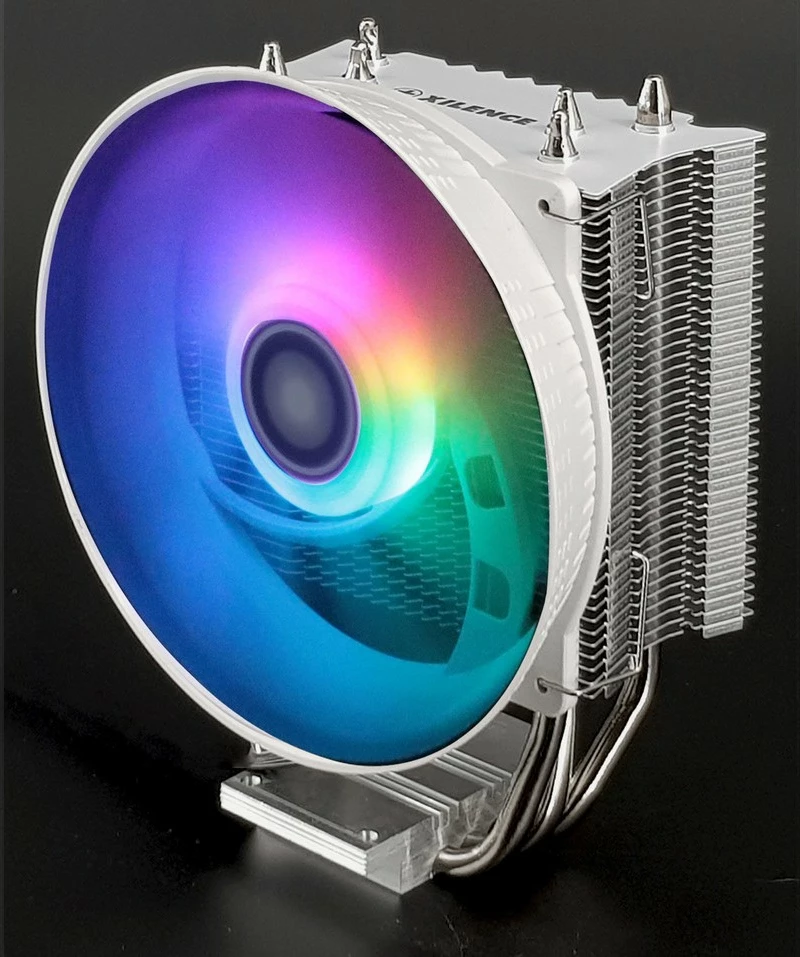Cooler procesori Xilence Performance C XC229, 12 cm, PWM, i bardhë, RGB