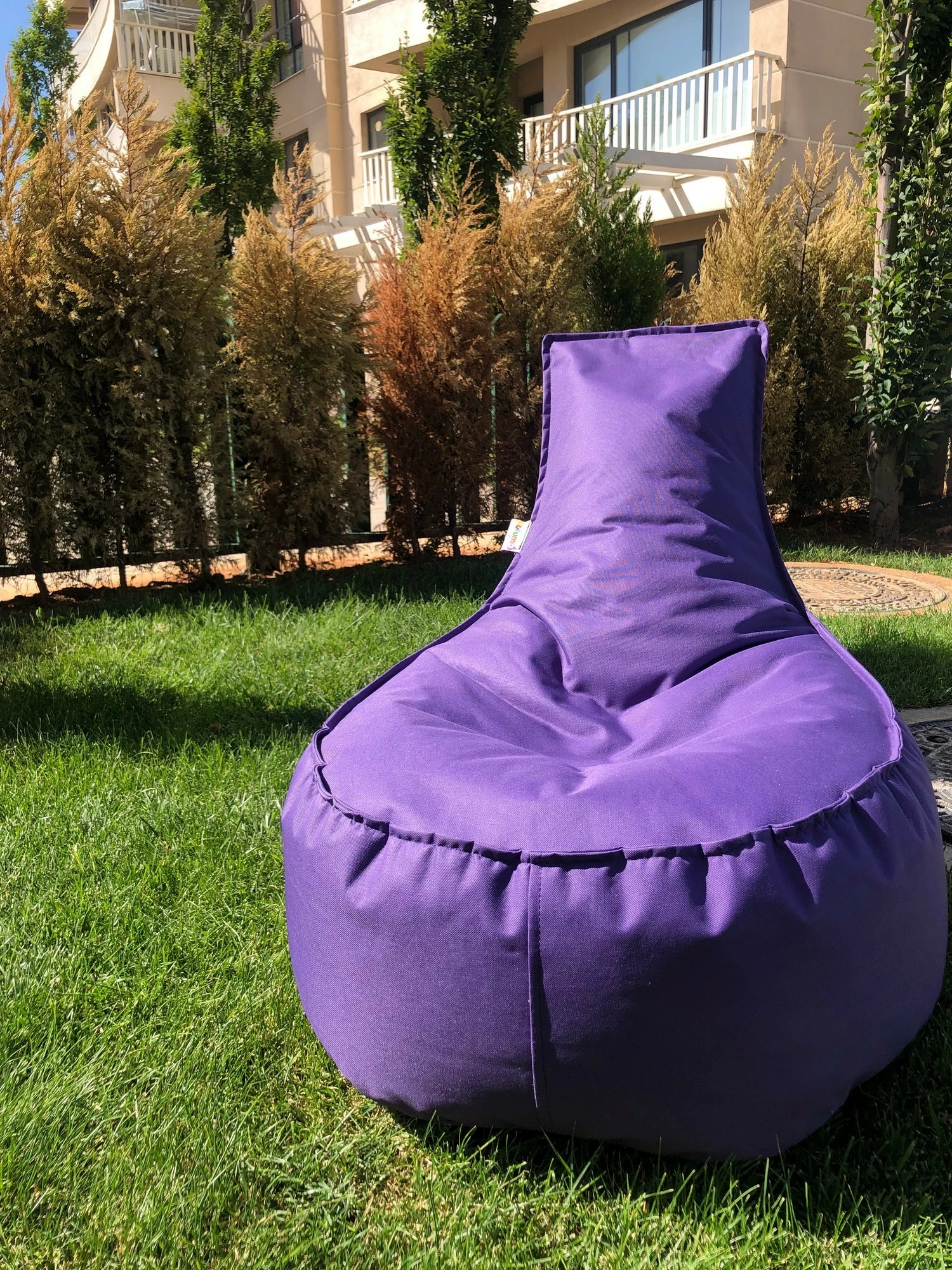 Qese ulëse e butë, ngjyrë vjollcë, Atelier del Sofa, Aktif