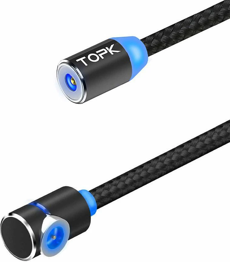 Adapter magnetik për kabllo Lightning Hurtel, argjend