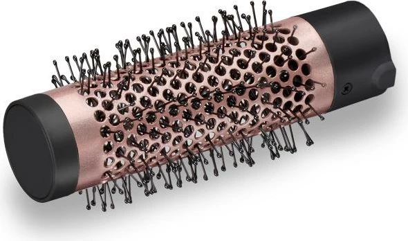 Furçë tharëse me ajër të nxehtë BaByliss AS126E Perfect Finish, 38mm/20mm, me jone, e zezë, set me 4 shtojca