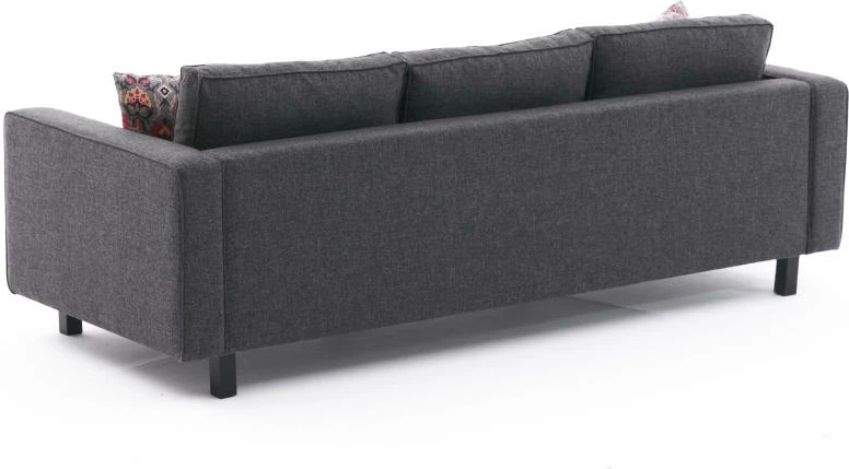 Divan treshe Atelier del Sofa, lino Kale, antracit