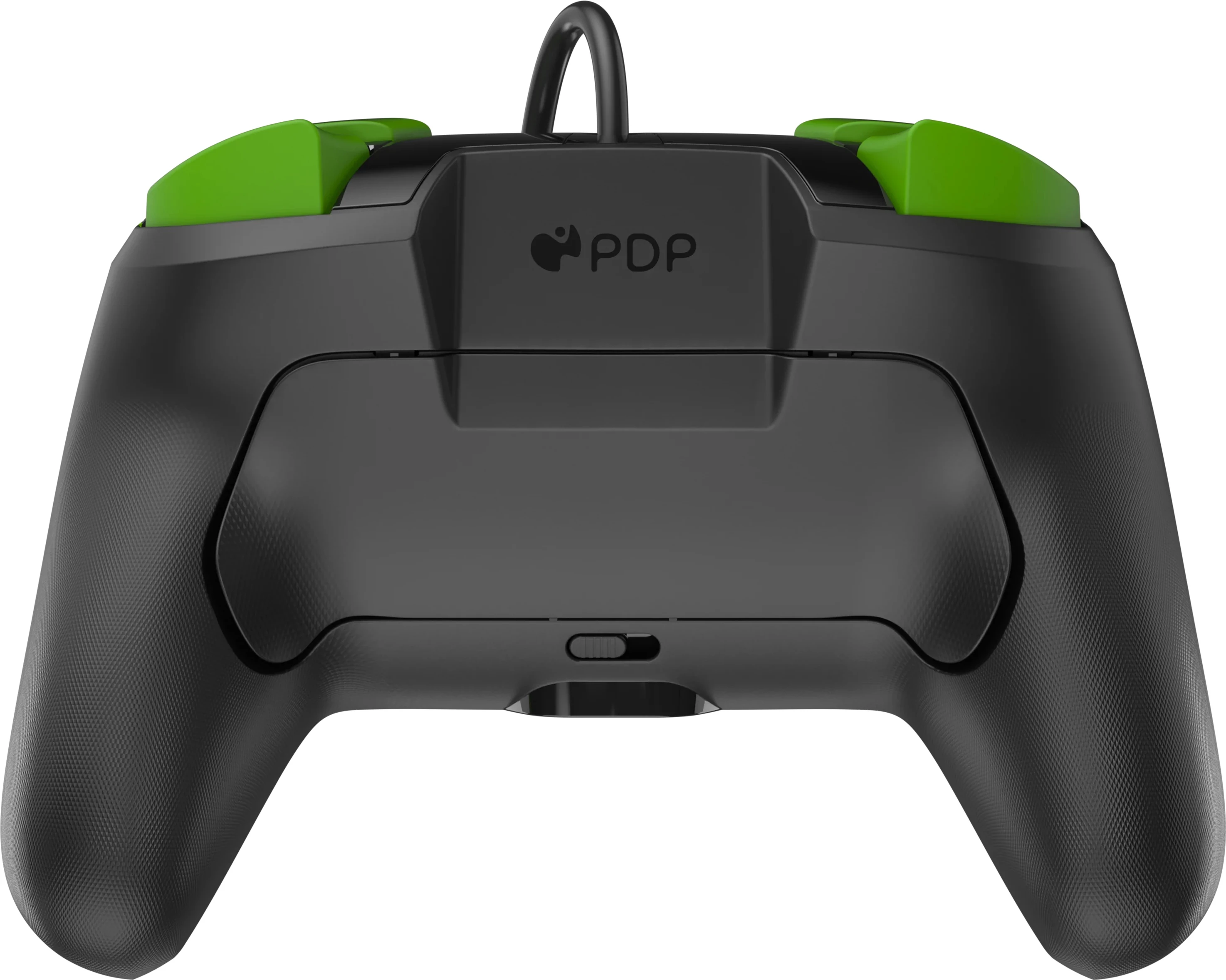 Kontroller i kablluar PDP Rematch Switch 2 & 1 1-Up Glow in the Dark, zi/jeshil