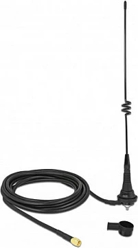 Antenë DeLOCK 12722, omni 868 MHz, 4.5 dBi, SMA Female, kabllo 2.5 m, e zezë