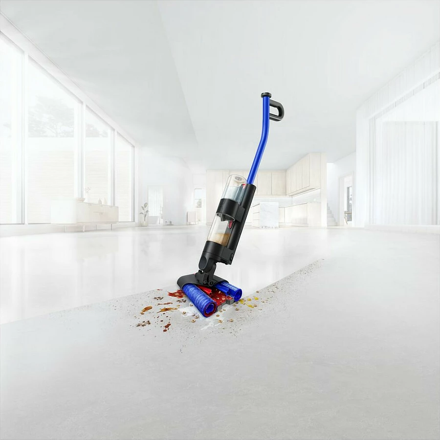 Fshesë me korrent Dyson Wash G1, Stick, Pa qese, 1 L, 0.8 L, E zezë, Blu
